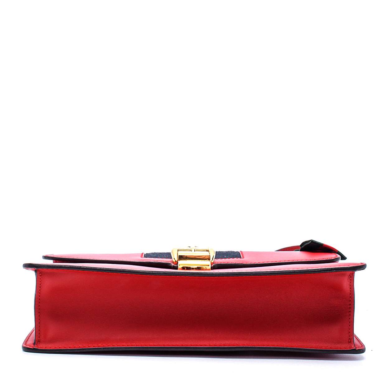 Gucci - Red Sylvie Leather Small Crossbody Bag